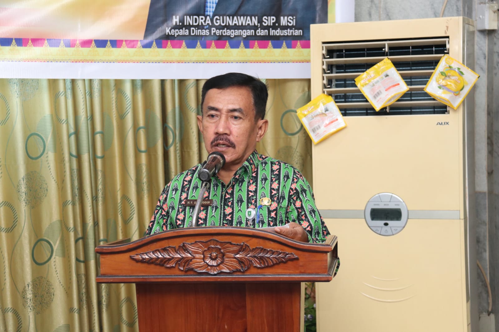 H Tengku Zainuddin membuka Pelatihan CEFE